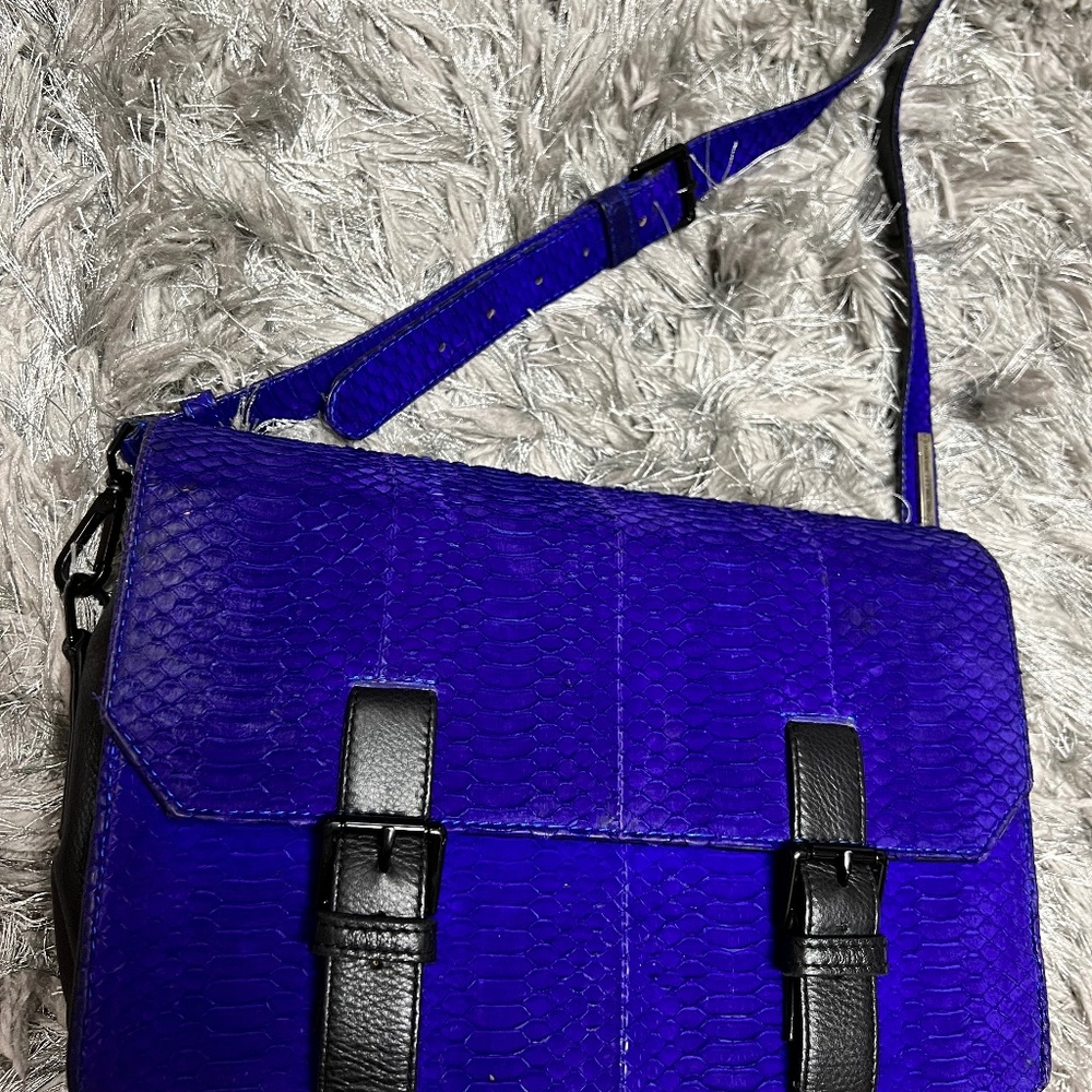 100% Authentic Python Elisabeth Weinstock Crossbo… - image 1